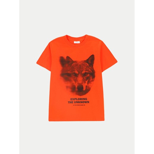 Coccodrillo T-Shirt ZC4143201FBJ Czerwony Regular Fit ze sklepu MODIVO w kategorii T-shirty chłopięce - zdjęcie 184623370