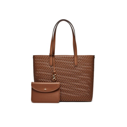 MICHAEL Michael Kors Torebka Eliza 30T4GZAT4L Brązowy ze sklepu MODIVO w kategorii Torby Shopper bag - zdjęcie 184623472