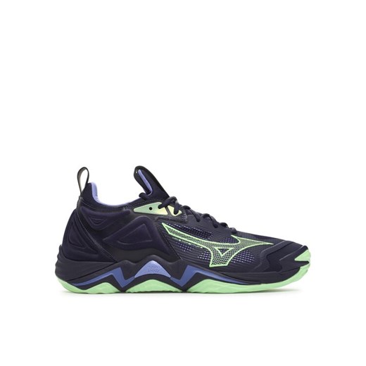 Mizuno Buty halowe Wave Momentum 3 V1GA2312 Niebieski ze sklepu MODIVO w kategorii Buty sportowe męskie - zdjęcie 184623493
