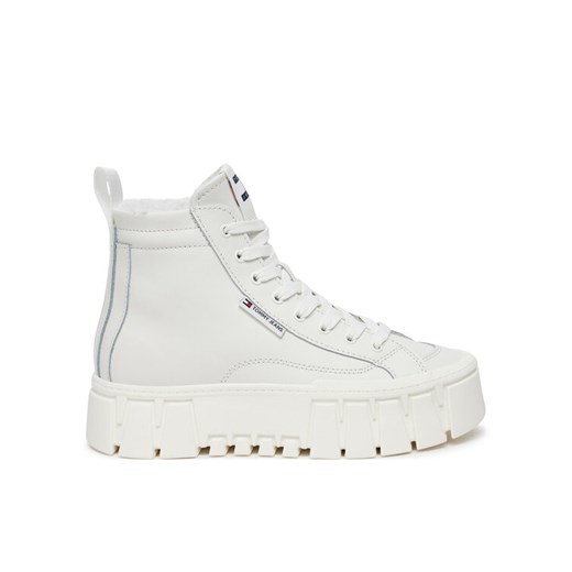 Tommy Jeans Botki EN0EN02609 Biały ze sklepu MODIVO w kategorii Botki - zdjęcie 184623512