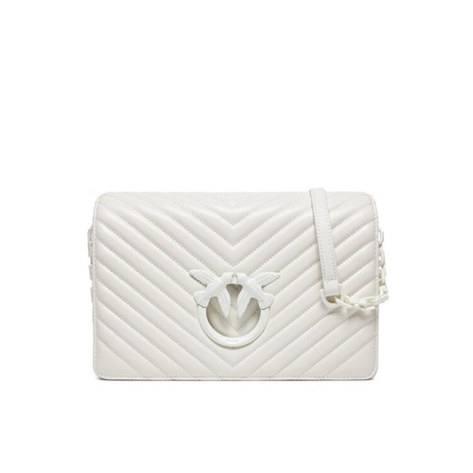 Pinko Torebka Love Click Classic 100063 A0VM Z15B Biały ze sklepu MODIVO w kategorii Listonoszki - zdjęcie 184623571