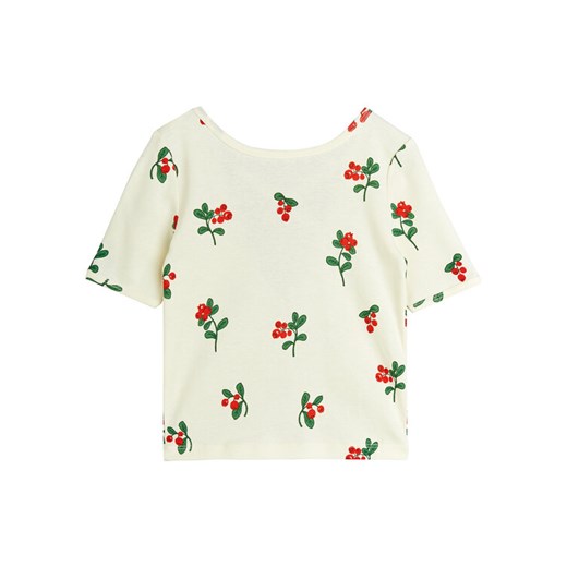 MINI RODINI T-Shirt 2522011311 Biały Regular Fit ze sklepu MODIVO w kategorii Bluzki dziewczęce - zdjęcie 184623574