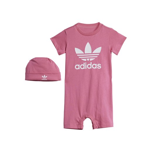 adidas Romper Gift Set JY1134 Różowy ze sklepu MODIVO w kategorii Rampersy - zdjęcie 184623600