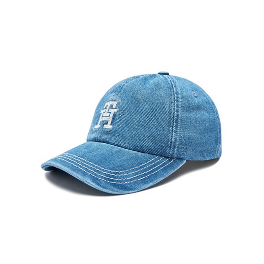 Tommy Hilfiger Czapka z daszkiem AU0AU01716 Niebieski ze sklepu MODIVO w kategorii Czapki dziecięce - zdjęcie 184623642