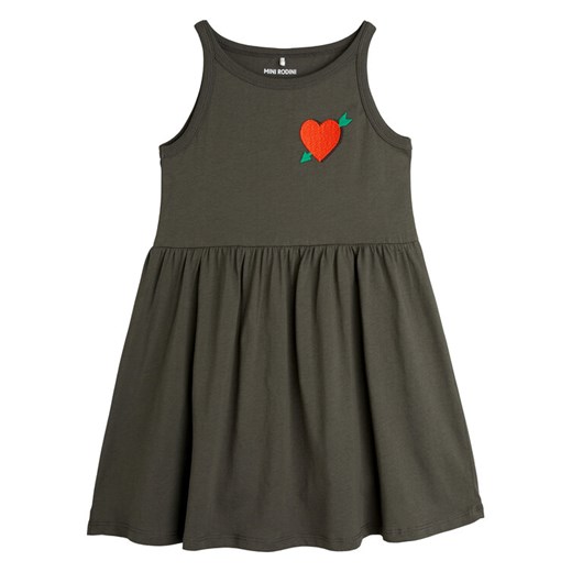 MINI RODINI Sukienka codzienna 2525010799 Czarny Regular Fit ze sklepu MODIVO w kategorii Sukienki dziewczęce - zdjęcie 184623692