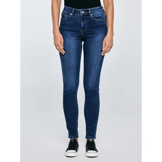 Jeansy damskie skinny niebieskie Adela 358 ze sklepu Big Star w kategorii Jeansy damskie - zdjęcie 184626144