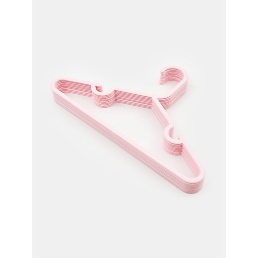 Sinsay - Wieszaki 10 pack - różowy Sinsay One Size Sinsay