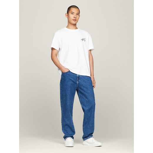 TOMMY JEANS Koszulka w kolorze białym ze sklepu Limango Polska w kategorii T-shirty męskie - zdjęcie 184627550