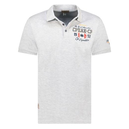 Canadian Peak Koszulka polo &quot;Kapucineak&quot; w kolorze szarym ze sklepu Limango Polska w kategorii T-shirty męskie - zdjęcie 184627644