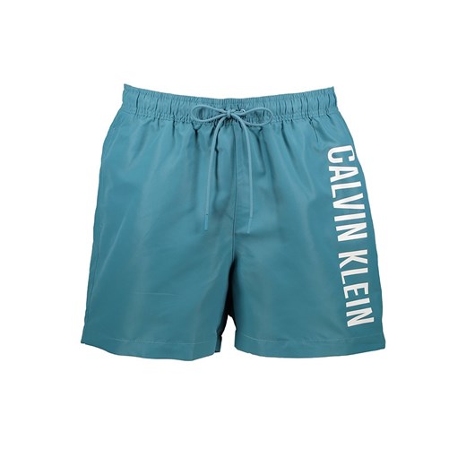 CALVIN KLEIN UNDERWEAR Szorty kąpielowe w kolorze turkusowym ze sklepu Limango Polska w kategorii Kąpielówki - zdjęcie 184627654