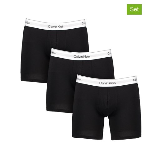 CALVIN KLEIN UNDERWEAR Bokserki (3 pary) w kolorze czarnym ze sklepu Limango Polska w kategorii Majtki męskie - zdjęcie 184627731