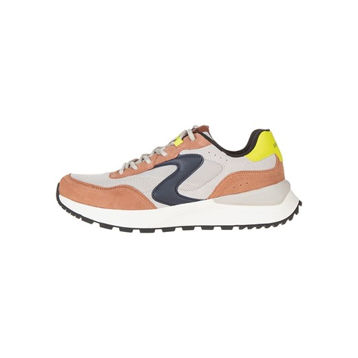 Skechers Skórzane sneakersy &quot;Fury Fury&quot; w kolorze szaro-jasnobrązowym ze sklepu Limango Polska w kategorii Buty sportowe męskie - zdjęcie 184628001