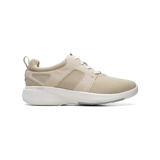 Clarks Sneakersy &quot;Lehman Tie&quot; w kolorze beżowym ze sklepu Limango Polska w kategorii Buty sportowe męskie - zdjęcie 184628882
