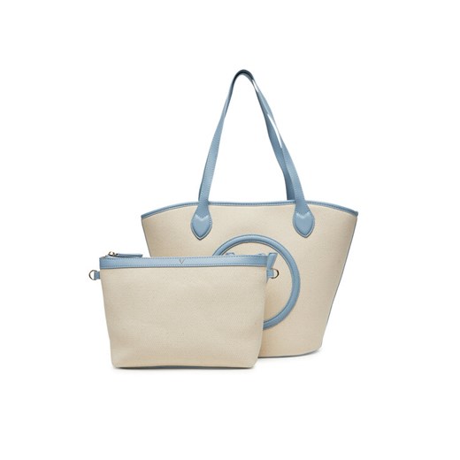Valentino Torebka VBS7QO02CAN Écru ze sklepu MODIVO w kategorii Torby Shopper bag - zdjęcie 184629051