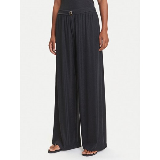 Emporio Armani Spodnie materiałowe EW000594 AF12206 FC043 Czarny Wide Leg ze sklepu MODIVO w kategorii Spodnie damskie - zdjęcie 184629153