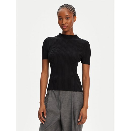 HUGO Sweter Sarphapilk 50542598 Czarny Slim Fit ze sklepu MODIVO w kategorii Swetry damskie - zdjęcie 184629161