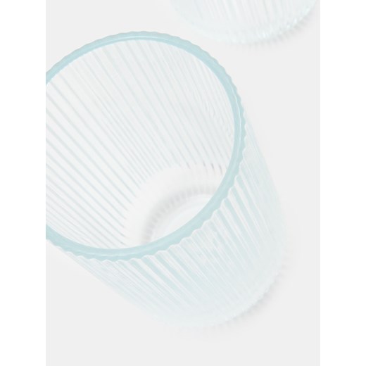 Sinsay - Ryflowane szklanki 4 pack - wielobarwny Sinsay One Size Sinsay