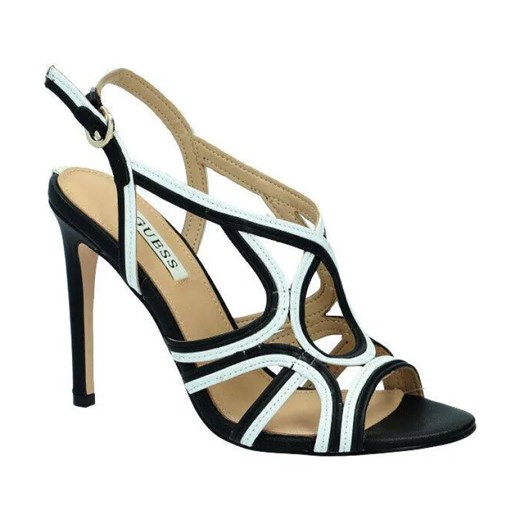 Guess Skórzane sandały na szpilce FIDESSA ze sklepu Gomez Fashion Store w kategorii Sandały damskie - zdjęcie 184630730