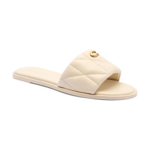Coach Skórzane klapki HOLLY ze sklepu Gomez Fashion Store w kategorii Klapki damskie - zdjęcie 184630733