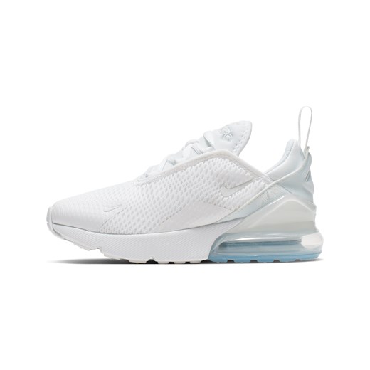 Buty dla małych dzieci Nike Air Max 270 - Biel ze sklepu Nike poland w kategorii Buty sportowe dziecięce - zdjęcie 184631372