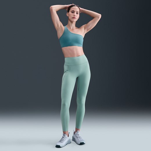 Damskie legginsy 7/8 z wysokim stanem i kieszeniami zapewniające średnie Nike XS (EU 32-34) Nike poland