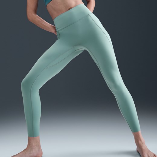 Damskie legginsy 7/8 z wysokim stanem i kieszeniami zapewniające średnie Nike M (EU 40-42) Nike poland