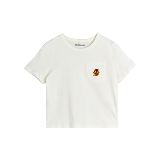 MINI RODINI T-Shirt 2522011011 Biały Regular Fit ze sklepu MODIVO w kategorii Bluzki dziewczęce - zdjęcie 184632572