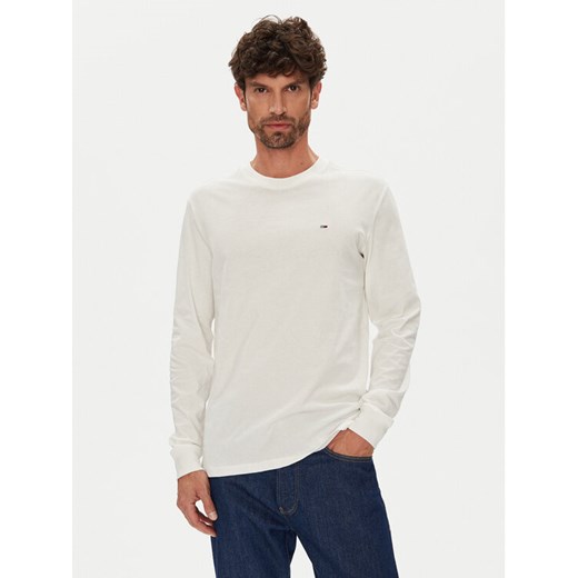 Tommy Jeans Komplet 2 longsleeve DM0DM22148 Kolorowy Slim Fit ze sklepu MODIVO w kategorii T-shirty męskie - zdjęcie 184632584