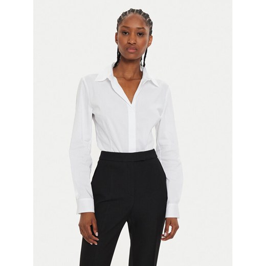 Boss Koszula Bashinah 50499433 Biały Slim Fit 36 MODIVO