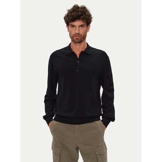 C.P. Company Sweter 19CMKN038A005528A Czarny Regular Fit ze sklepu MODIVO w kategorii Swetry męskie - zdjęcie 184632604