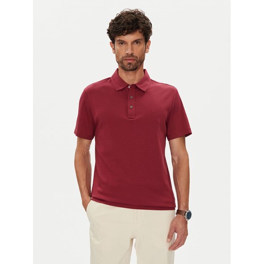 Michael Kors Polo CS15073C93 Różowy Regular Fit ze sklepu MODIVO w kategorii T-shirty męskie - zdjęcie 184632641