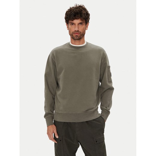 C.P. Company Bluza 19CMSS718A006372R Szary Regular Fit ze sklepu MODIVO w kategorii Bluzy męskie - zdjęcie 184632653
