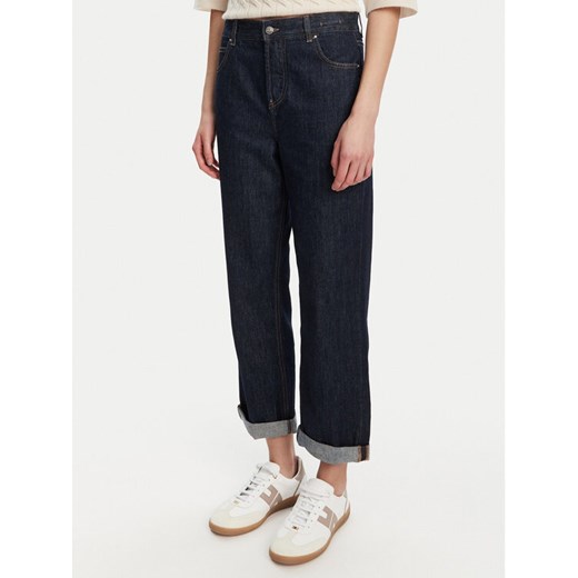 Marella Jeansy Tomboy 2523186074 Granatowy Loose Fit ze sklepu MODIVO w kategorii Jeansy damskie - zdjęcie 184632661