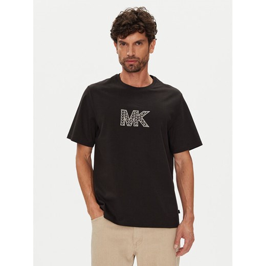 Michael Kors T-Shirt CT552LN1V2 Czarny Regular Fit ze sklepu MODIVO w kategorii T-shirty męskie - zdjęcie 184632683