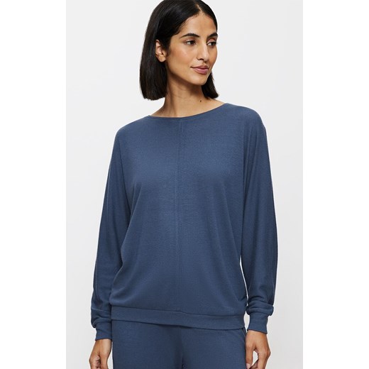 Triumph top z długim rękawem Cozy Comfort 10216538-4098, Kolor ciemnoniebieski, Rozmiar 38, Triumph ze sklepu Primodo w kategorii Bluzki damskie - zdjęcie 184633963