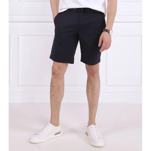 Calvin Klein Szorty + pasek MODERN TWILL | Slim Fit ze sklepu Gomez Fashion Store w kategorii Spodenki męskie - zdjęcie 184634604