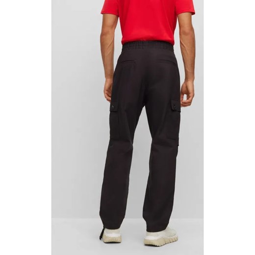 HUGO Spodnie cargo Garlo233 | Regular Fit ze sklepu Gomez Fashion Store w kategorii Spodnie męskie - zdjęcie 184634953