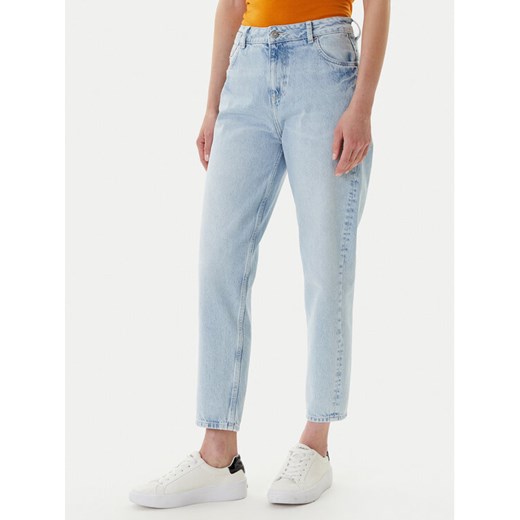 Mustang Jeansy Charlotte 1016196 Błękitny Mom Fit ze sklepu MODIVO w kategorii Jeansy damskie - zdjęcie 184635191
