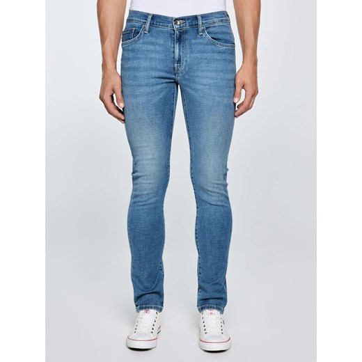 Jeansy męskie skinny niebieskie Jeffray 266 ze sklepu Big Star w kategorii Jeansy męskie - zdjęcie 184635392