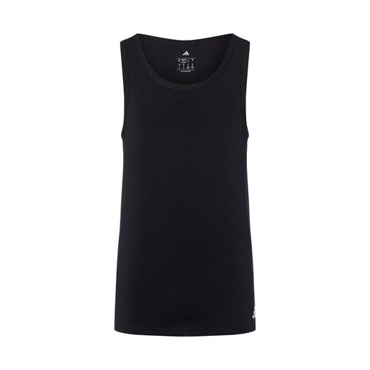 adidas Performance Kamizelki w 2-paku Mężczyźni Bawełna czarny jednolity ze sklepu vangraaf w kategorii T-shirty męskie - zdjęcie 184635721