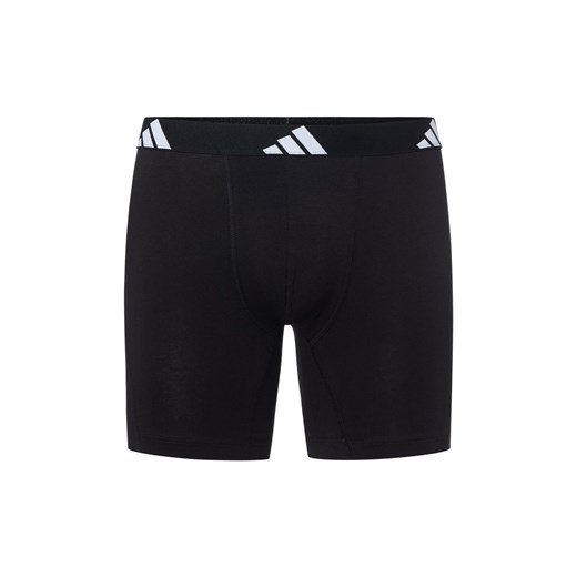 adidas Performance Bokserki w 3-paku Mężczyźni Bawełna czarny jednolity ze sklepu vangraaf w kategorii Majtki męskie - zdjęcie 184635723
