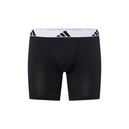 adidas Performance Bokserki w 3-paku Mężczyźni Bawełna czarny jednolity ze sklepu vangraaf w kategorii Majtki męskie - zdjęcie 184635724
