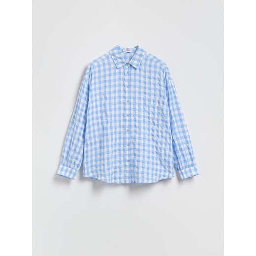 Reserved - Koszula w kratę - jasnoniebieski Reserved S Reserved
