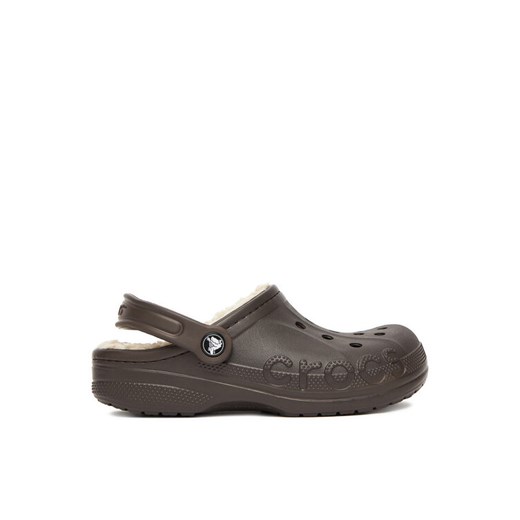 Klapki Crocs C-BAYA LINED CLOG 205969-206 Brązowy ze sklepu eobuwie.pl w kategorii Klapki damskie - zdjęcie 184637294