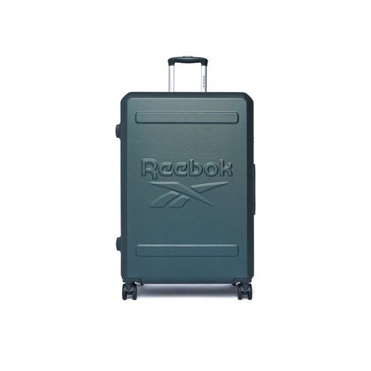 Walizka duża Reebok RBK-WAL-024-CCC-L Zielony ze sklepu eobuwie.pl w kategorii Walizki - zdjęcie 184637300