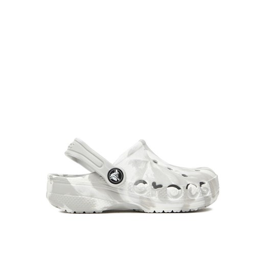 Klapki Crocs C-BAYA CLOG K 207016-1FS Szary ze sklepu eobuwie.pl w kategorii Klapki dziecięce - zdjęcie 184637313
