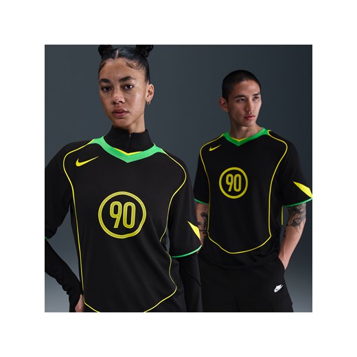 Męska koszulka piłkarska Dri-FIT Nike Total 90 - Czerń ze sklepu Nike poland w kategorii T-shirty męskie - zdjęcie 184638423