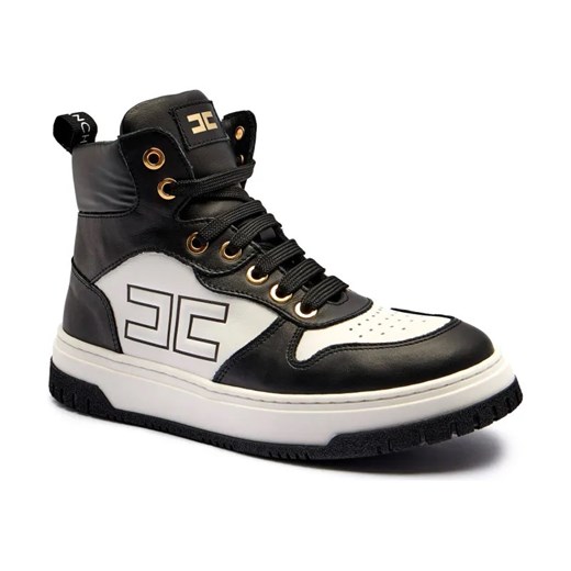 Elisabetta Franchi Skórzane sneakersy ze sklepu Gomez Fashion Store w kategorii Buty sportowe dziecięce - zdjęcie 184638431