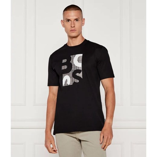BOSS BLACK T-shirt H-Thompson 655 | Regular Fit ze sklepu Gomez Fashion Store w kategorii T-shirty męskie - zdjęcie 184638491