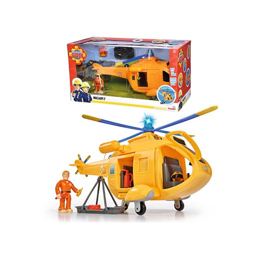 Feuerwehrmann Sam Helikopter &quot;Wallaby II&quot; z akcesoriami - 3+ ze sklepu Limango Polska w kategorii Zabawki - zdjęcie 184639443